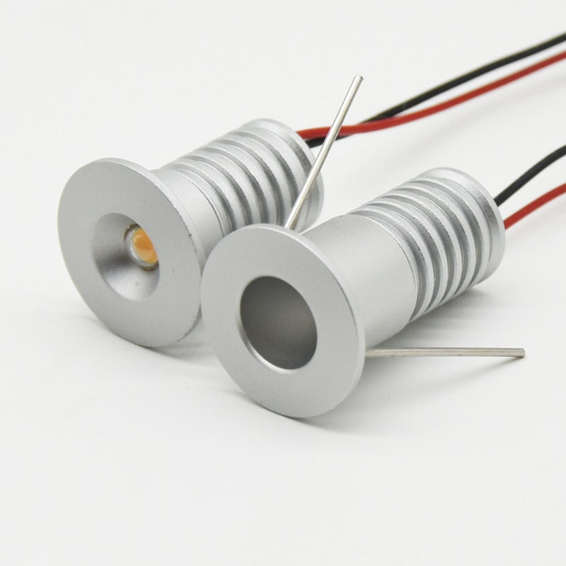 1W 2W 3W 4W DC 12V-24V AC100-240V Mini LED Downlight Kit Spotlight Home House Lights Spot Ceiling Garden Outdoor Door Roof Lamp