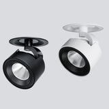 LED embedded spotlight ceiling light living room ceiling Nordic track spotlight universal adjustable cob downlight