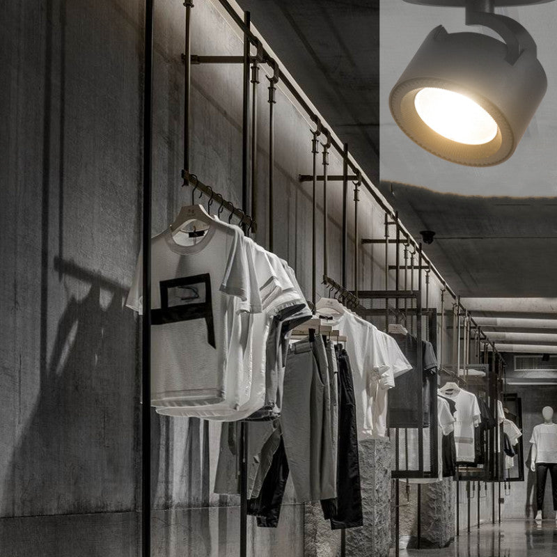 LED embedded spotlight ceiling light living room ceiling Nordic track spotlight universal adjustable cob downlight