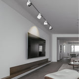 LED embedded spotlight ceiling light living room ceiling Nordic track spotlight universal adjustable cob downlight