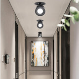 LED embedded spotlight ceiling light living room ceiling Nordic track spotlight universal adjustable cob downlight