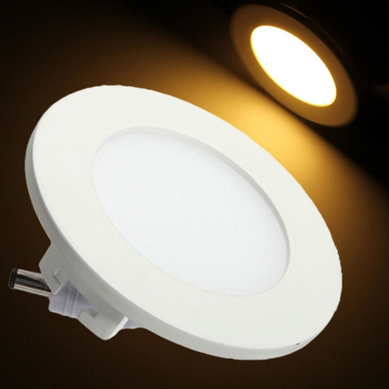 Dimmable LED Downlight 9W Ceiling Round Ultra-thin Power Driver Ceiling Panel Lights Cool/Natural/Warm White 85-265V+LED Driver