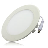 Dimmable LED Downlight 9W Ceiling Round Ultra-thin Power Driver Ceiling Panel Lights Cool/Natural/Warm White 85-265V+LED Driver