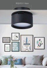 BRGT Led Downlight 3W5W7W12W Recessed Ceiling Lamp Foldable Spotlights Adjustable Focos 85-220V For Kitchen Home Indoor Lighting