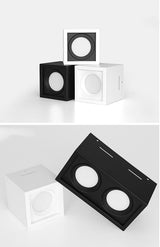 Square COB LED dimmable Downlights 10W 15W 20W 30W Surface Mounted LED Ceiling Lamps Spot Light LED Downlights AC85V-265V