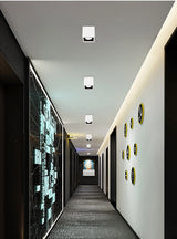 Square COB LED dimmable Downlights 10W 15W 20W 30W Surface Mounted LED Ceiling Lamps Spot Light LED Downlights AC85V-265V