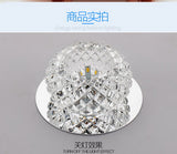 AC110V 220V Surface Mount Crystal 5W Led Downlights Ceiling Spot Light Lamps Porch light For Indoor Bedroom Home lighting DA