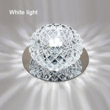 AC110V 220V Surface Mount Crystal 5W Led Downlights Ceiling Spot Light Lamps Porch light For Indoor Bedroom Home lighting DA