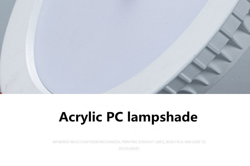 Sound Infrared control LED Downlight 220V White /Warm White 3W 5W 7W 9W 18W 30W 40W Recessed in LED Ceiling Downlight Light