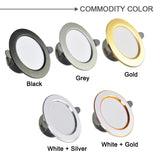 downlight led 3w 5w 3000k 4500K 6000K 5Pcs led Downlight AC 220V ceiling downlight Kitchen living room Indoor recessed downlight