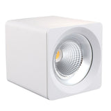 Super bright square surface mounted LED dimming downlight 7W 9W 12W 15W 18W 20W AC110-220V COB LED ceiling light spotlight
