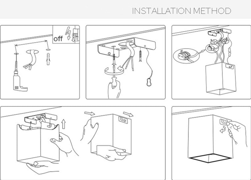 Super bright square surface mounted LED dimming downlight 7W 9W 12W 15W 18W 20W AC110-220V COB LED ceiling light spotlight