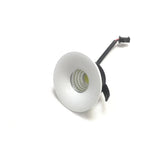 Downlight 10pcs/lot Led Mini Cabinet Downlight 3w Cut Size 40mm Dc12v Black Frame Recessed Ceiling No Flicker Spotlight