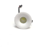 Downlight 10pcs/lot Led Mini Cabinet Downlight 3w Cut Size 40mm Dc12v Black Frame Recessed Ceiling No Flicker Spotlight