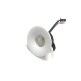 Downlight 10pcs/lot Led Mini Cabinet Downlight 3w Cut Size 40mm Dc12v Black Frame Recessed Ceiling No Flicker Spotlight