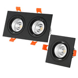 Dimmable Recessed COB LED Downlights 5W 7W 9W 10W 14W 18W LED Ceiling Spot Lights AC85-265V LED Ceiling Lamps Indoor Lighting