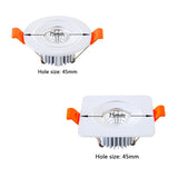 Dimmable LED Downlight 3W 5W Round COB Recessed Lamp 110V 220V 230V Led Bulb Bedroom Kitchen Indoor LED Spot Lighting