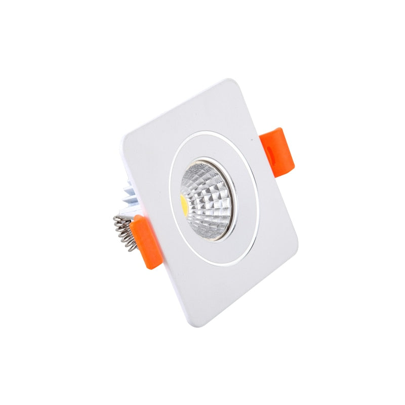 Dimmable LED Downlight 3W 5W Round COB Recessed Lamp 110V 220V 230V Led Bulb Bedroom Kitchen Indoor LED Spot Lighting