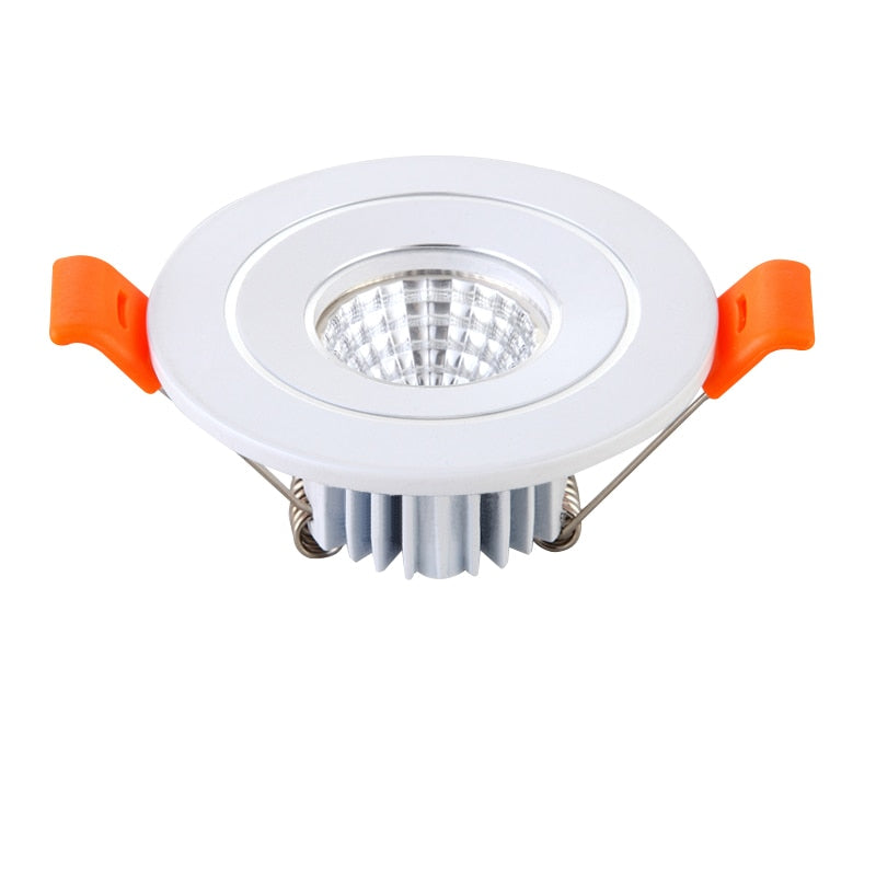 Dimmable LED Downlight 3W 5W Round COB Recessed Lamp 110V 220V 230V Led Bulb Bedroom Kitchen Indoor LED Spot Lighting