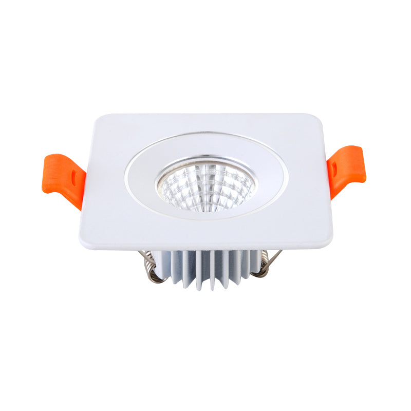 Dimmable LED Downlight 3W 5W Round COB Recessed Lamp 110V 220V 230V Led Bulb Bedroom Kitchen Indoor LED Spot Lighting