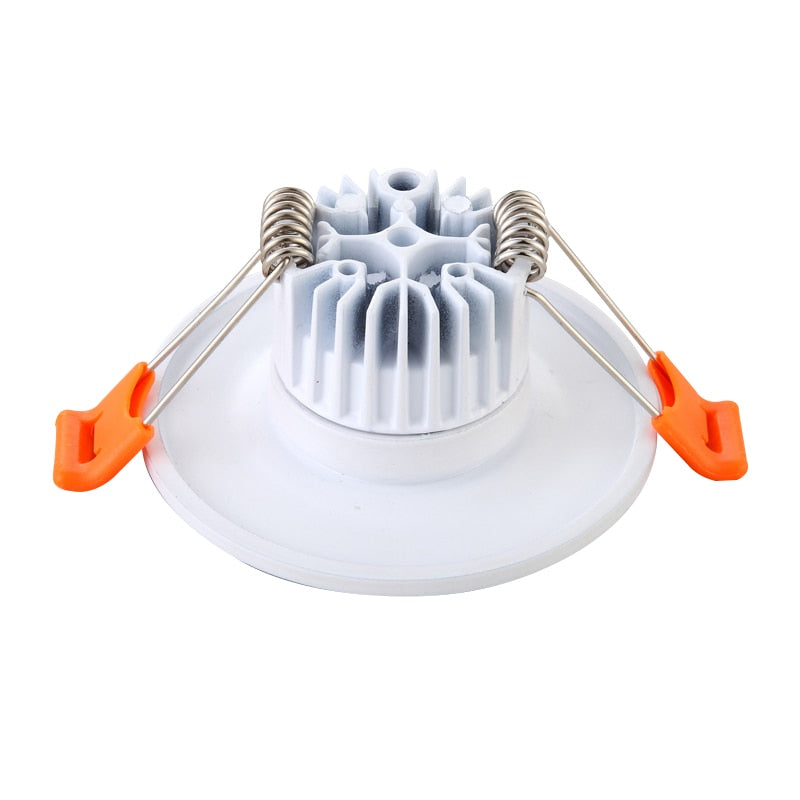 Dimmable LED Downlight 3W 5W Round COB Recessed Lamp 110V 220V 230V Led Bulb Bedroom Kitchen Indoor LED Spot Lighting