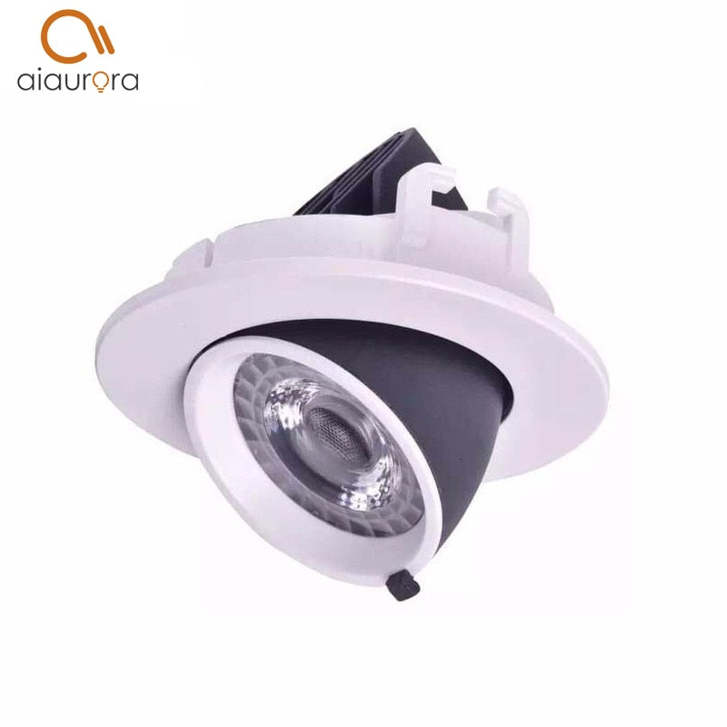 Dimmable LED Trunk Downlight COB Ceiling 5W 7W 9W 10W Adjustable recessed Super Bright Indoor Light cob led downlight