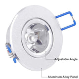 Recessed Downlight Spot LED Ceiling Lamp Indoor Lights 3W AC85-265V Panel Ceiling Light RGB Downlights Round Recessed Spotlights