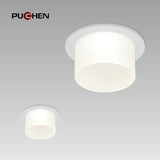 Puchen Surface Mounted Ceiling Downlight Lamp LED Acrylic Ceiling Fixtures Nordic Cob Spot Light For Bedroom Kitchen Home Bar