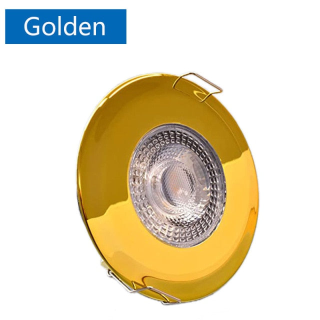 3-Step Dimmable Waterproof 5W AC 85V-265V LED Downlight IP44 Home Bathroom Round Ceiling Lamp Warm White Cold White Spotlight