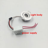 led downlight Aluminum Material 5PCS LED 1w/3W No dimmable/dimmable  Exhibition light display lamp 110-220V