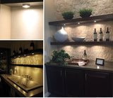 Ultra-Thin LED Downlights 5W 7W 12W COB LED Ceiling Spot lights AC85-265V Under Cabinet Lights Warm Cold White Indoor Lighting