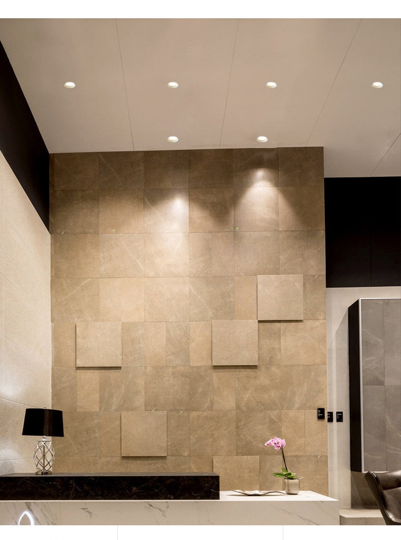 Recessed Led Downlight Round COB Dimmable Spotlight Ceiling Spot Light 220V Downlights Led Empotrable for Kitchen Living Room