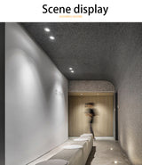 BRGT LED Spotlights Recessed 360° Rotation Adjustment Ceiling Lamp 7W 75mm Downlight Foco For Kitchen Bathroom Indoor Lighting