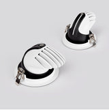 BRGT LED Spotlights Recessed 360° Rotation Adjustment Ceiling Lamp 7W 75mm Downlight Foco For Kitchen Bathroom Indoor Lighting