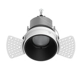 BRGT LED Spot Light Frameless Embedded Lights COB 5W 7W 12W Anti-glare Ceiling Lamp Trimless Aluminum Recessed Downlight Indoor