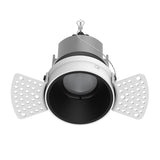 BRGT LED Spot Light Frameless Embedded Lights COB 5W 7W 12W Anti-glare Ceiling Lamp Trimless Aluminum Recessed Downlight Indoor