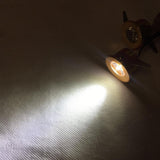 For Kitchen 5 Pièces Armoire Lumière Coupe Taille 28mm 15 Degrés Angle De Faisceau Or Led Downlight 3w Led Spot Lumière Décorati
