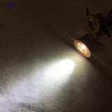 For Kitchen 5 Pièces Armoire Lumière Coupe Taille 28mm 15 Degrés Angle De Faisceau Or Led Downlight 3w Led Spot Lumière Décorati