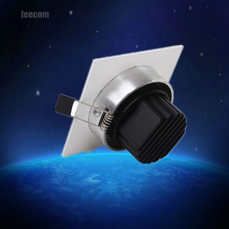 Square Bright Recessed Led Square Downlight Cob 5w Led Spot Light Decoration Ceiling Lamp Ac 110v 220v Spot Lamp