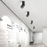 Dimmable Rotating LED Downlights 7W 9W 12W 15W COB LED Ceiling Spot Lights AC110-220V LED Wall Lamp Warm Cold White Indoor Lighting