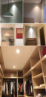 Dimmable LED Downlight COB Ceiling Spot Lighting 3W 5W Led Bulb 4 Pcs Bedroom Kitchen Indoor Ceiling Recessed Lights