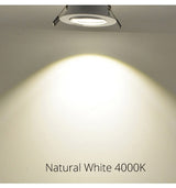 White Led 1W 3W 4W 5W 7W Downlight Residentiële Dimbare Verzonken Led Lamp Licht Verstelbare Recessed Ceiling Spotlight Downlight