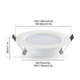 16 Colors Changing Panel Ceiling Lamp RGBW LED Ceiling Downlight Indoor Lighting RGBW LED Ceiling Light Panel Ceiling Lamp D30