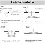 16 Colors Changing Panel Ceiling Lamp RGBW LED Ceiling Downlight Indoor Lighting RGBW LED Ceiling Light Panel Ceiling Lamp D30