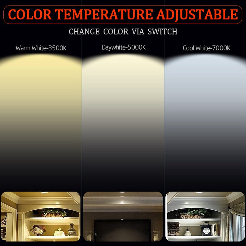 Led Downlight 85-265V Ceiling Light 7W Recessed Down light Round COB Led Panel Light Spotlight Indoor Lighting Home Decor