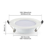 16 Colors Changing Panel Ceiling Lamp RGBW LED Ceiling Downlight Indoor Lighting RGBW LED Ceiling Light Panel Ceiling Lamp D30