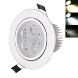 Recessed LED Lamp Spot Light AC110V 220V Dimbare Led Spot Spotlight LED Downlight Dimmable 5W Waterproof Warm White Cold White
