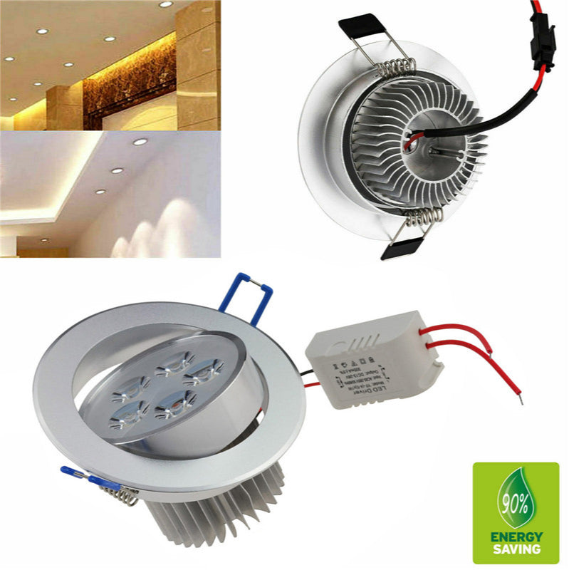 Recessed LED Lamp Spot Light AC110V 220V Dimbare Led Spot Spotlight LED Downlight Dimmable 5W Waterproof Warm White Cold White