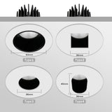 Led Recessed Downlight Dimmable Ceiling Led Light Anti-glare Spot Led Lighting 7W 10W For Living Room Bedroom Hotel AC110V 220V