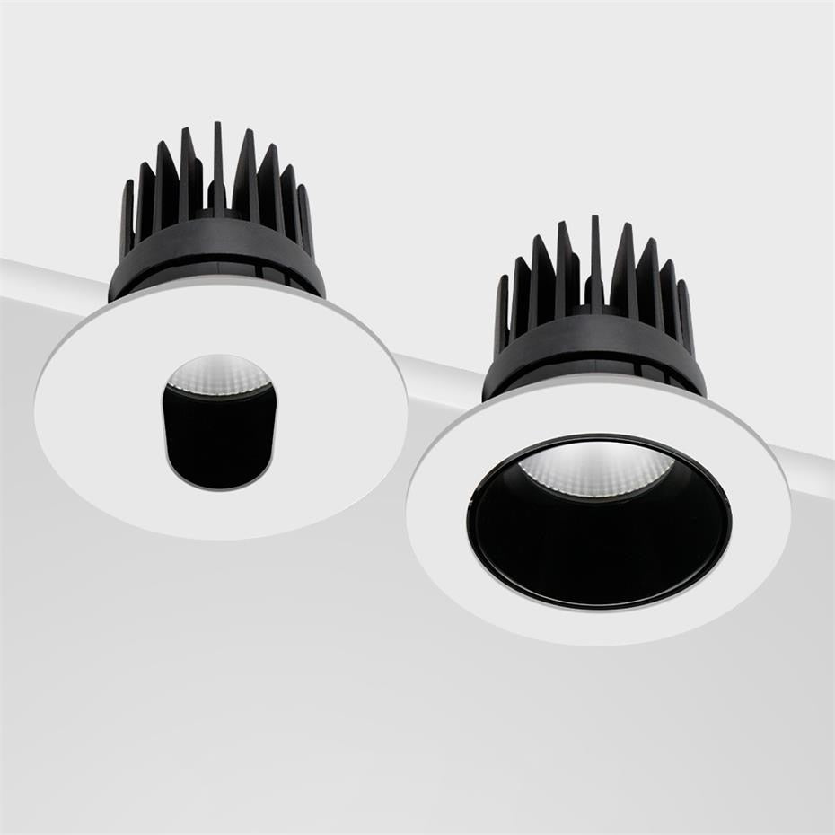 Led Recessed Downlight Dimmable Ceiling Led Light Anti-glare Spot Led Lighting 7W 10W For Living Room Bedroom Hotel AC110V 220V